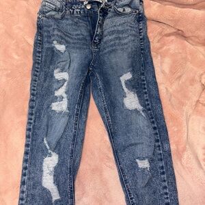 TINSELTOWN DISTRESSED JEANS